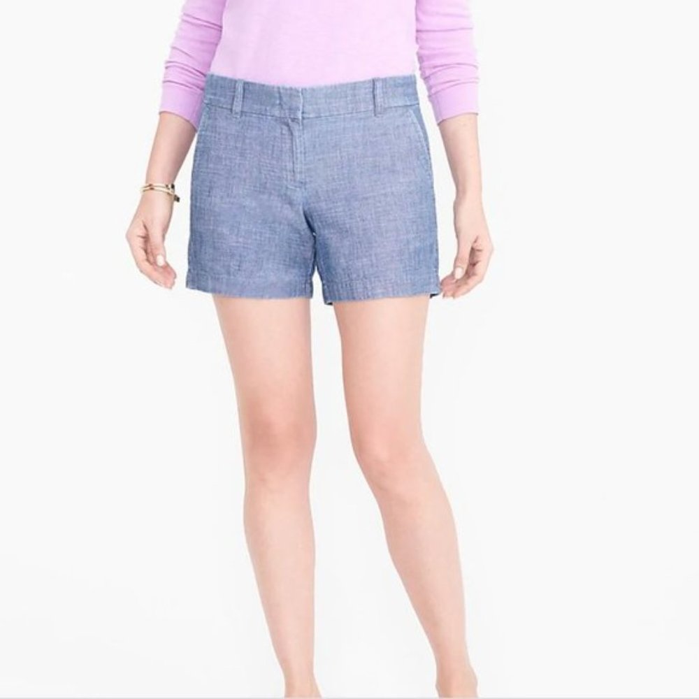 NWT J. Crew 5" Chambray Short
